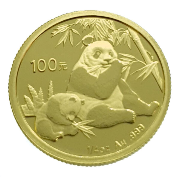 China 100 Yuan 2007 Panda - 1/4 Oz. Gold BU