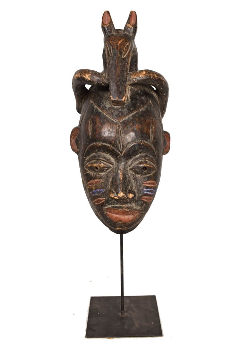 Gelede mask - Wood - Yoruba - Nigeria - Asian African Art