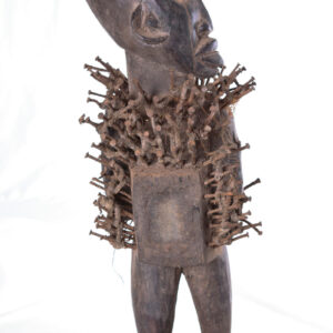 Figure - Wood, nails - Nkisi - Yombe - Congo - 60 cm