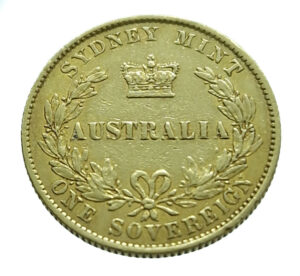 Australia Sovereign 1868 Victoria - Gold Very Fine