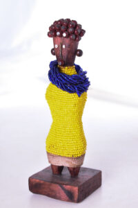 Doll - Beads, Wood - Namji - Cameroon