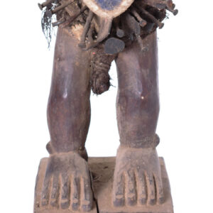 Figure - Wood, nails - Nkisi - Yombe - Congo - 67 cm