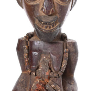 Figure - Wood, Horn - Songye - Congo