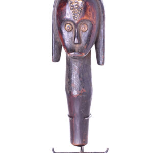 Reliquary Byeri Head - Wood, Brass - Fang - Gabon