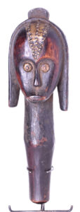 Reliquary Byeri Head - Wood, Brass - Fang - Gabon