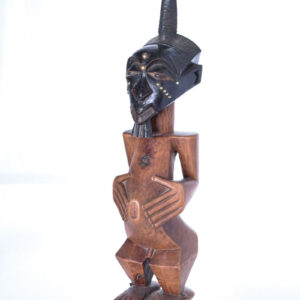 Figure - Nail, Wood, Horn - Songye - Congo
