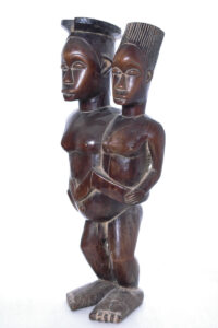 Maternity figure - Wood - Mangbetu - Congo