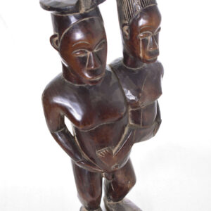 Maternity figure - Wood - Mangbetu - Congo