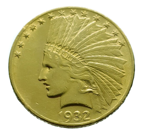 USA 10 Dollars 1932 Indian Head - Gold Extremely Fine