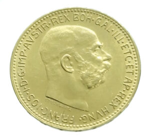 Austria 20 Corona 1915 Franz Joseph I - Restrike - Gold EF / FDC
