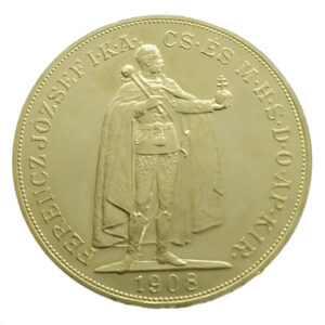 Hungary 100 Korona 1908 Franz Joseph I - Gold UNC (Uncirculated)