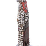 Figure - Beads, Wood - Bamileke - Grassland of Cameroun