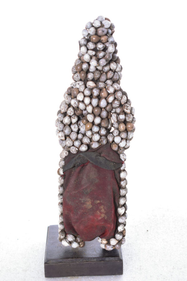 Figure - Beads, Wood - Bamileke - Grassland of Cameroun