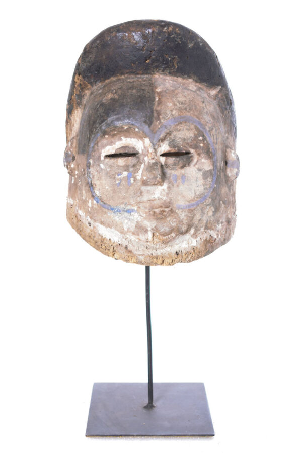 Helmet Mask - Wood - Kwese - Gabon