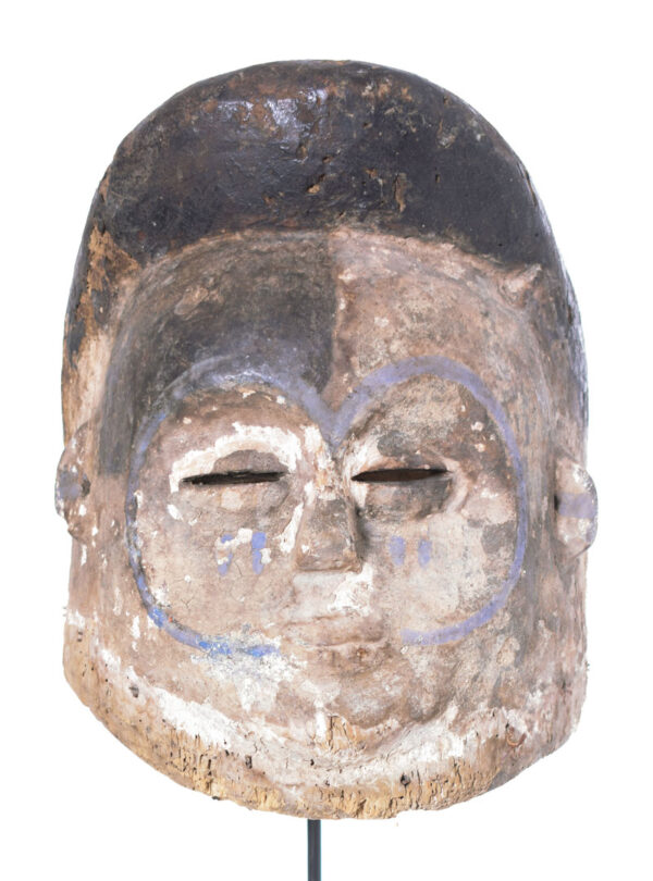 Helmet Mask - Wood - Kwese - Gabon