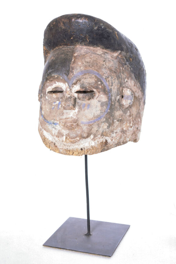 Helmet Mask - Wood - Kwese - Gabon