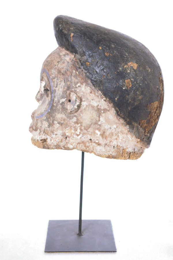 Helmet Mask - Wood - Kwese - Gabon