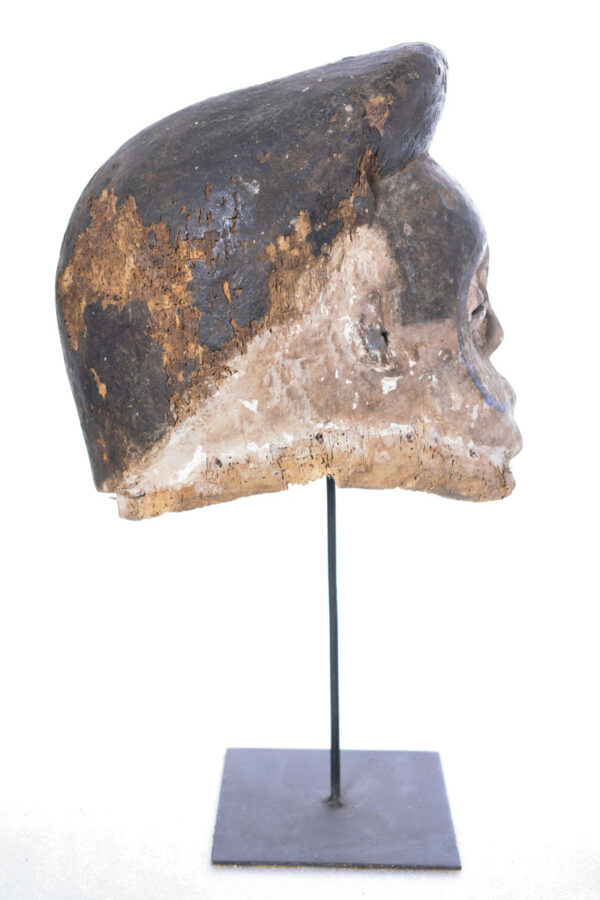 Helmet Mask - Wood - Kwese - Gabon