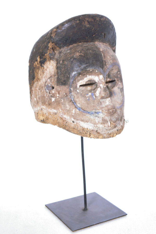 Helmet Mask - Wood - Kwese - Gabon
