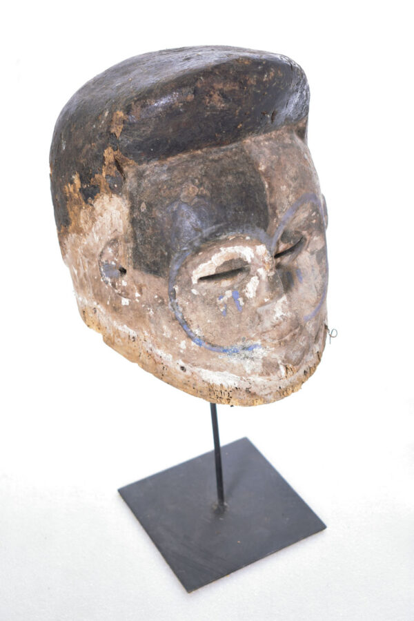 Helmet Mask - Wood - Kwese - Gabon