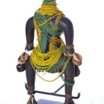Fertility Doll - Beads, Cauris, Wood - Namji