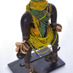 Fertility Doll - Beads, Cauris, Wood - Namji