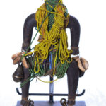 Fertility Doll - Beads, Cauris, Wood - Namji