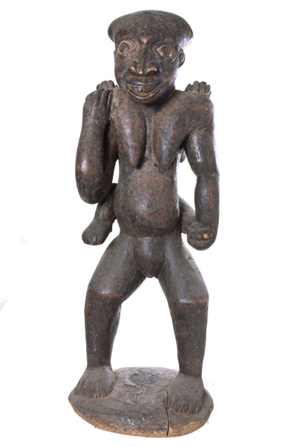 Maternity figure - Bamun - Grassland of Cameroon (83 cm)