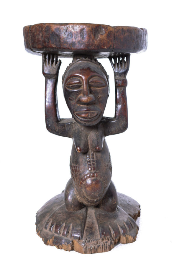 Stool - Wood - Songye - DR Congo