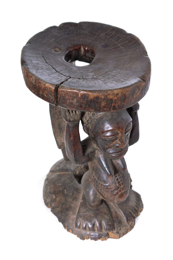 Stool - Wood - Songye - DR Congo
