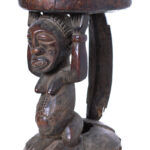 Stool - Wood - Songye - DR Congo