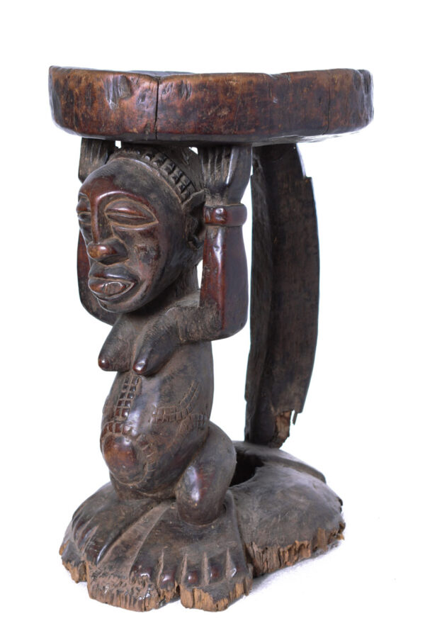 Stool - Wood - Songye - DR Congo