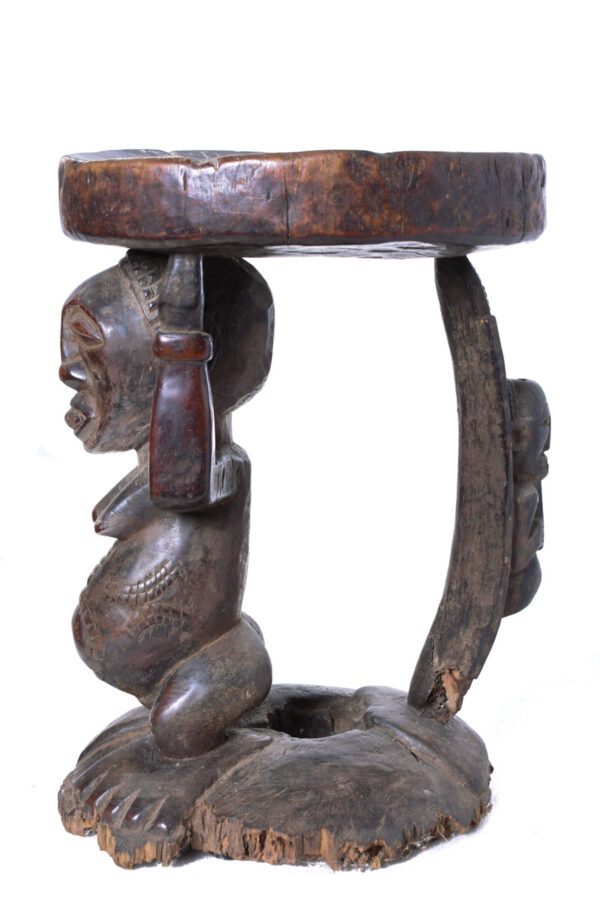 Stool - Wood - Songye - DR Congo