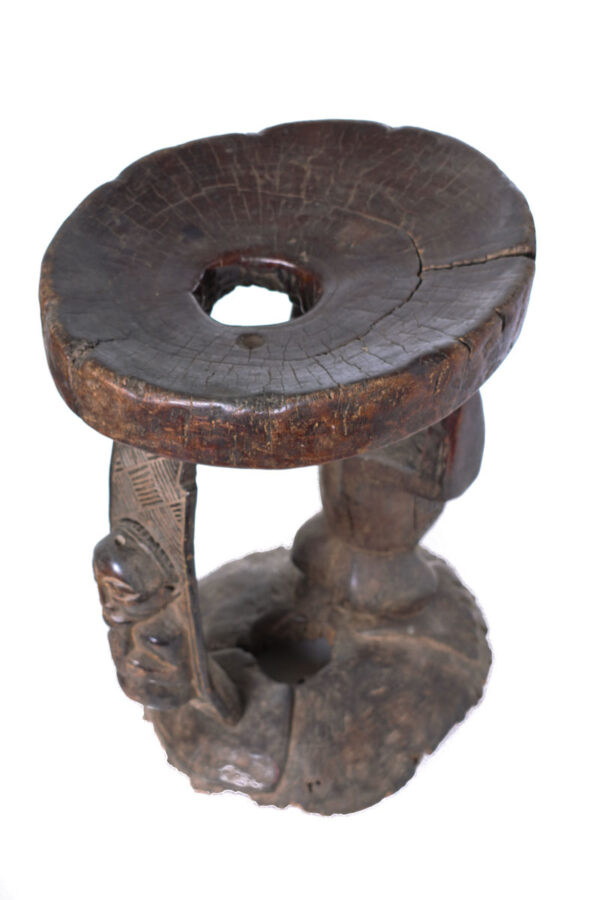 Stool - Wood - Songye - DR Congo