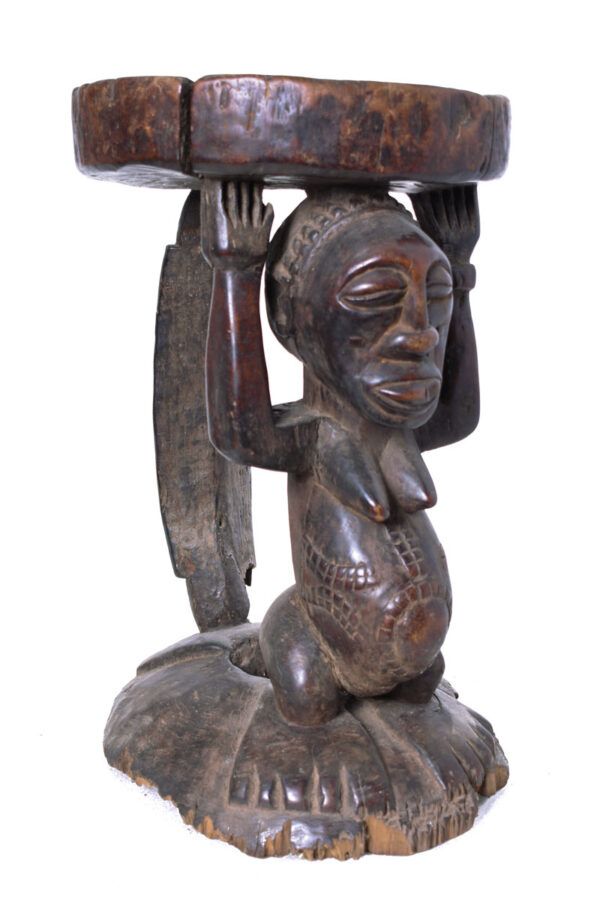 Stool - Wood - Songye - DR Congo