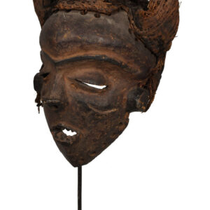 Mask with 5 horns - Wood - Pende - Congo DRC