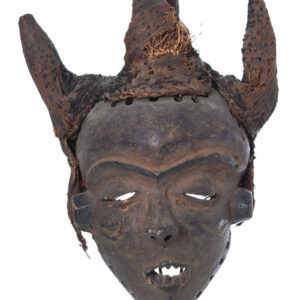 Mask with 5 horns - Wood - Pende - Congo DRC