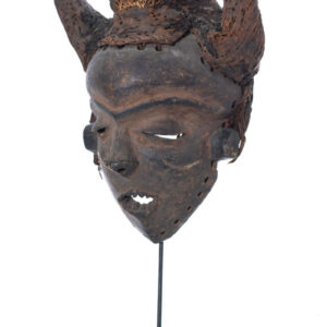 Mask with 5 horns - Wood - Pende - Congo DRC