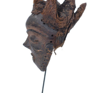 Mask with 5 horns - Wood - Pende - Congo DRC