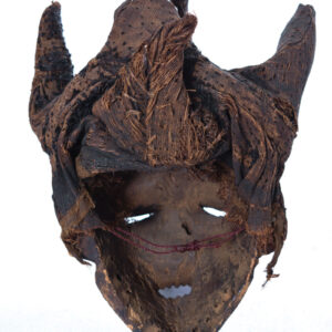 Mask with 5 horns - Wood - Pende - Congo DRC