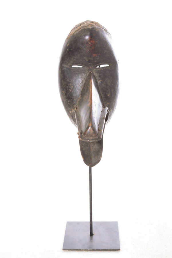 Ge Gon Mask - Wood, Textile - Dan - Ivory Coast