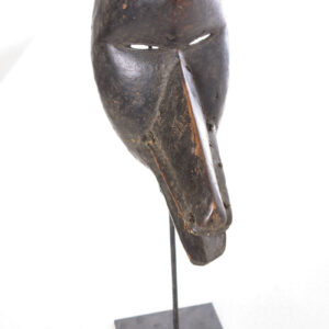 Ge Gon Mask - Wood, Textile - Dan - Ivory Coast