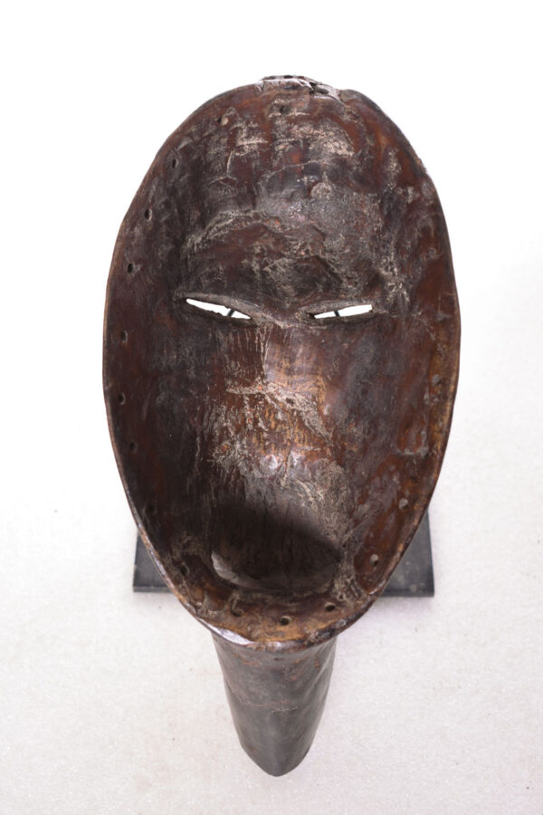 Ge Gon Mask - Wood, Textile - Dan - Ivory Coast