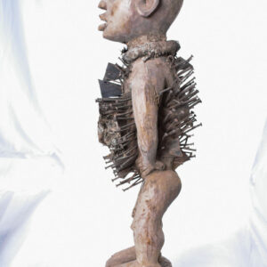 Figure - Wood, nails - Nkisi - Yombe - Congo - 89 cm