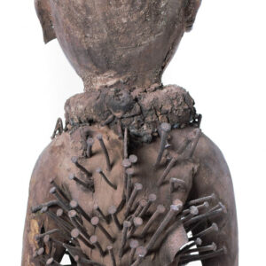 Figure - Wood, nails - Nkisi - Yombe - Congo - 89 cm