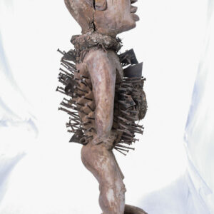 Figure - Wood, nails - Nkisi - Yombe - Congo - 89 cm