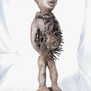 Figure - Wood, nails - Nkisi - Yombe - Congo - 89 cm