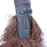 Pumbu Chiefs Mask - Raphia, Wood - Pende - DR Congo