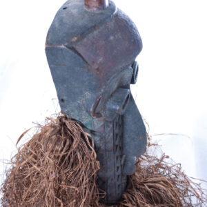 Pumbu Chiefs Mask - Raphia, Wood - Pende - DR Congo