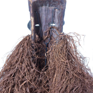 Pumbu Chiefs Mask - Raphia, Wood - Pende - DR Congo